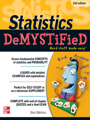 cover image of Statistics DeMYSTiFieD